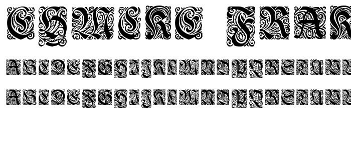 Ehmcke-Fraktur Initialen font